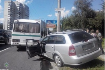 В Полтаве в ДТП травмировался пьяный водитель