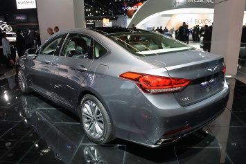 Названы характеристики седана Hyundai Genesis G80