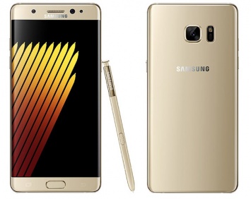 В Сеть попали пресс-изображения Samsung Galaxy Note 7 в трех цветах