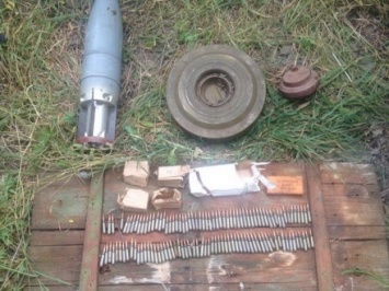 Тайник с боеприпасами для подрыва трассы обнаружили на Донбассе - СБУ