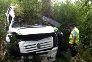 Автобус Ялта - Ростов-на-Дону врезался в дерево, - есть погибший
