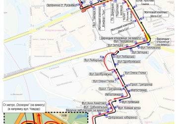Киевпасстранс прислушался ко Всемирному банку и продлил маршрут автобуса с Дарницы на Осокорки