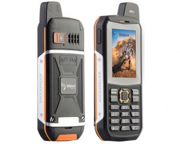 Sigma mobile mobile X-treme 3SIM- первый защищенный 3-симочный GSM+ CDMA-телефон