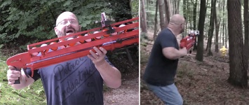 Немец собрал большую пушку для охоты на покемонов или тех, кто ловит покемонов