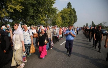 Крестный ход на Киев с западного направления продолжил движение