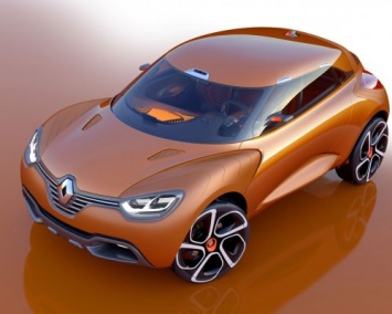 Renault в Париже покажет концепт нового купеобразного кроссовера