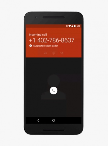 Смартфоны Google научились предупреждать о звонках спамеров