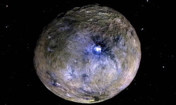 Ученые не смогли обнаружить крупные кратеры на карликовой планете Церера