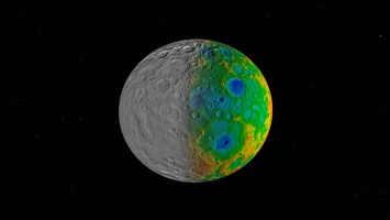 Астрономы нашли виновника пропажи кратеров с поверхности Цереры