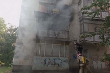 В Черноморске сгорела квартира (фото)