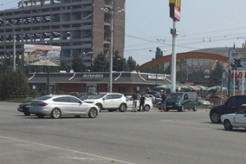 Из-за ДТП в Полтаве было перекрыто движение троллейбусов