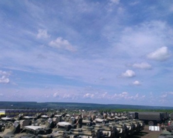 Новая военная база России на границе с Украиной (ФОТО)