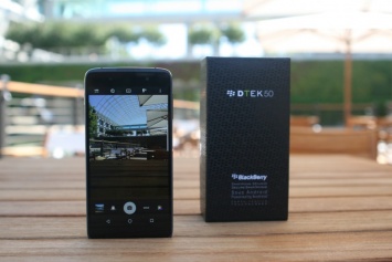 BlackBerry выпустила "самый защищенный Android-смартфон" DTEK50