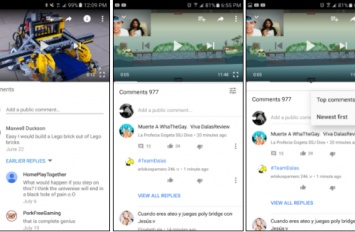 В Android-версии YouTube появится функция добавления лайков к комментариям