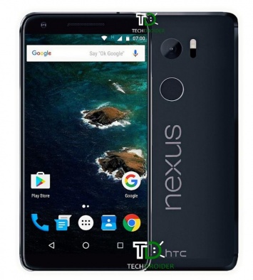 HTC Nexus Marlin появился на качественном рендере