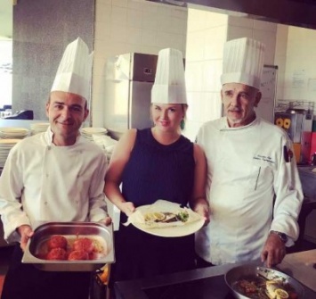 Шеф-повора помогали Семенович обретать знания в кулинарии