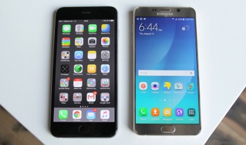 Флагман Samsung Galaxy Note 7 проигрывает по производительности iPhone 6s