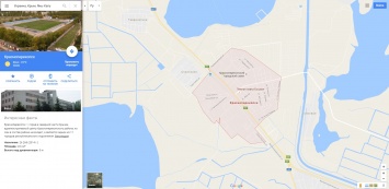 Google maps "откатил назад" переименование населенных пунктов в Крыму