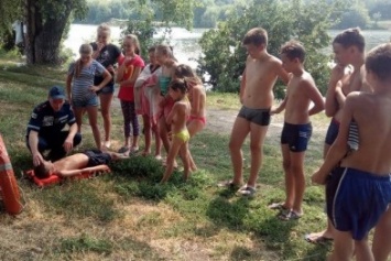 В Добровеличковском районе спасатели призвали подростков к осторожному отдыху на воде