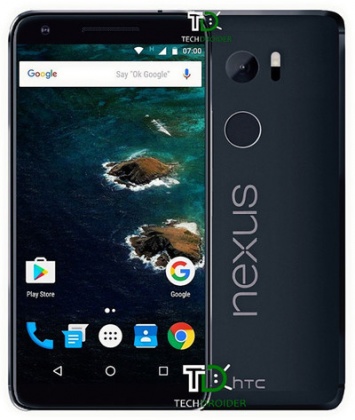 Смартфон HTC Nexus Marlin - в Сети "всплыло" рендерное фото