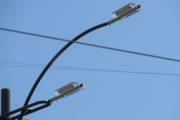 В Киеве установили экспериментальные светильники