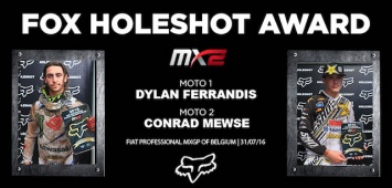 FOX Holeshot MXGP/MX2: старты Гран-При Бельгии