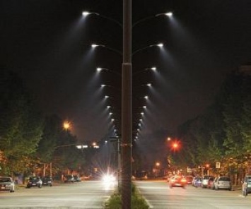 Полторы тысячи светодиодных светильников установили в Киеве