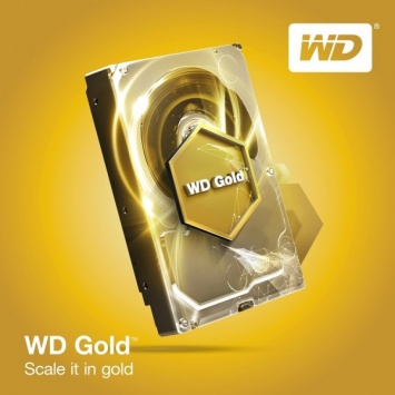 WD представила HDD Gold емкостью 10 Тбайт