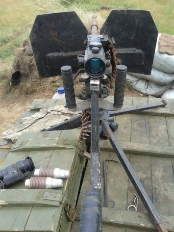 СБУ обнаружила схрон с танковым пулеметом на Луганщине