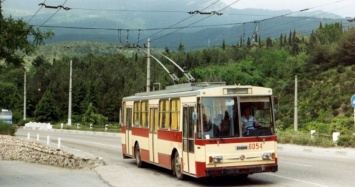 В Симферополе 80% троллейбусов не вышли на маршруты