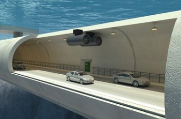 В Норвегии собираются построить сеть подводных дорог (Видео)