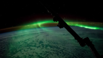 Астронавт NASA опубликовал видео полярного сияния с борта МКС