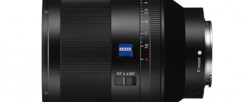 Sony представила полнокадровый объектив FE 50 мм F1,4 ZA