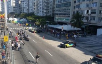 На олимпийской велогонке в Рио-де-Жанейро прогремел взрыв