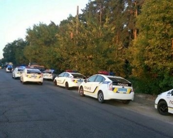 В Киеве сразу восемь патрульных машин преследовали нарушителя ПДД на Audi A6