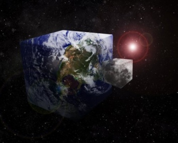 Ученые описали жизнь на Земле, если бы она была в форме куба
