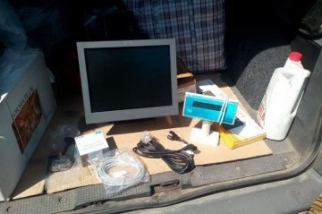 В Бахмутском районе житель Луганска пытался провезти электронную технику для продажи