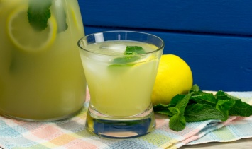 Освежающий мятно-лимонный лимонад