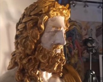 В США напечатали на 3D-принтере копию статуи Зевса, бывшей одним из Чудес света