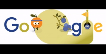 5-й день Fruit Games 2016: новый дудл от Google (Фото)