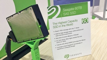 Seagate представила монструозный SSD объемом 60 терабайт