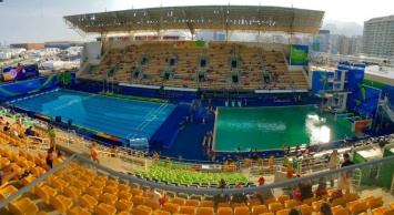 В олимпийском Рио позеленел очередной бассейн