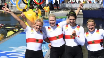 Немецкие гребцы завоевали две золотые медали на Олимпиаде