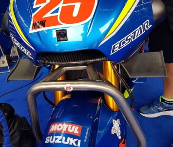 MotoGP: Suzuki успешно испытала новый дизайн закрылков в Red Bull Ring