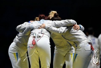 Олимпиада-2016: Женская сборная Украины в финале соревнований по саблям сразится с РФ