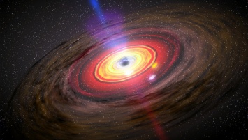 Казанские ученые первыми в мире зафиксировали изменение блеска черной дыры