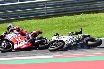 MotoGP: Петруччи будет наказан за вынос Лаверти в Red Bull Ring