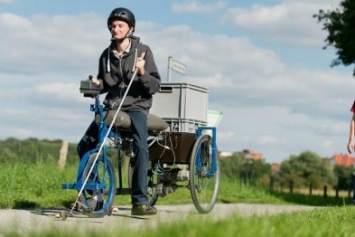 В Германии создали велосипед для слепых