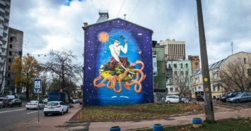 Муралисты из стрит-арт проекта «Герои улиц» разрисуют одну из улиц Николаева