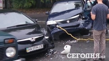 На Спасской произошло лобовое столкновение автомобилей